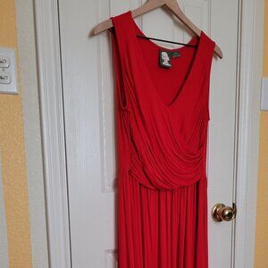 Anthroplogie/Girls from Savoy, Red Dress - Large
